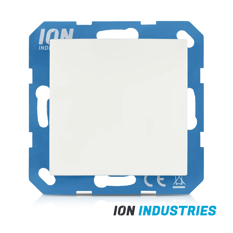 ION INDUSTRIES | Blindplaat V1/J1 Alpin Wit