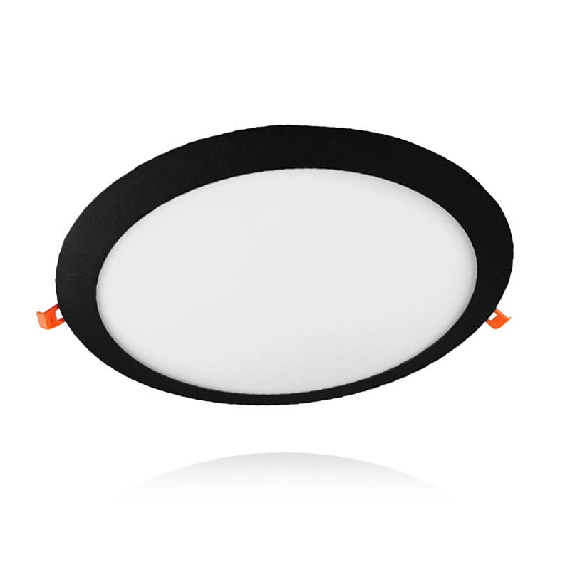 LED DOWNLIGHT UMBRIEL SLIM Ø280 24W ZWART - 4000K