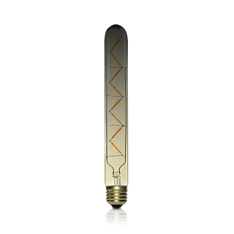 LED FILAMENT E27 TUBULAR DIMBAAR SMOKY 4W 2400K