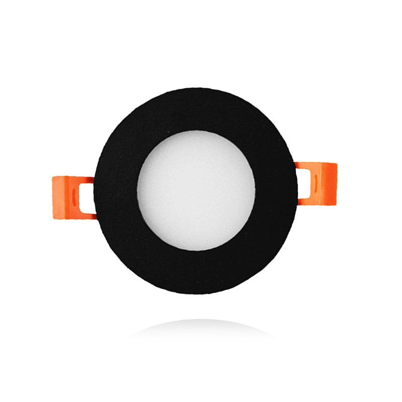 LED DOWNLIGHT UMBRIEL SLIM Ø75 3W ZWART - 4000K