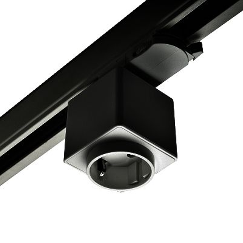 3-FASE STOPCONTACT ZWART