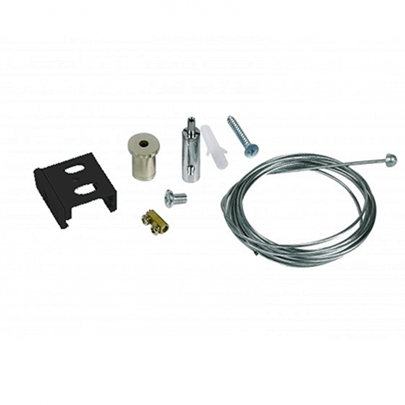 PENDELSET 3 METER ZWART VOOR 3-FASE RAILS
