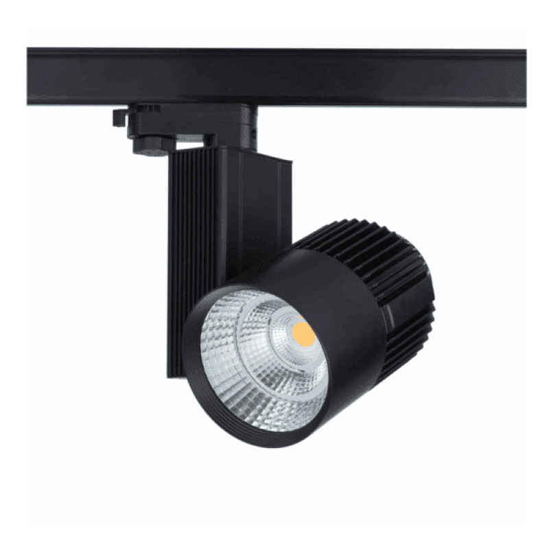 3-FASE RAILSPOT ERRIAP 40W CRI>95 ZWART - 4000K