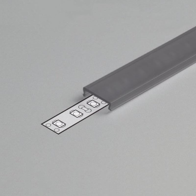 COVER KLIK ZWART 2MT SURFACE 10mm (1 stuk)