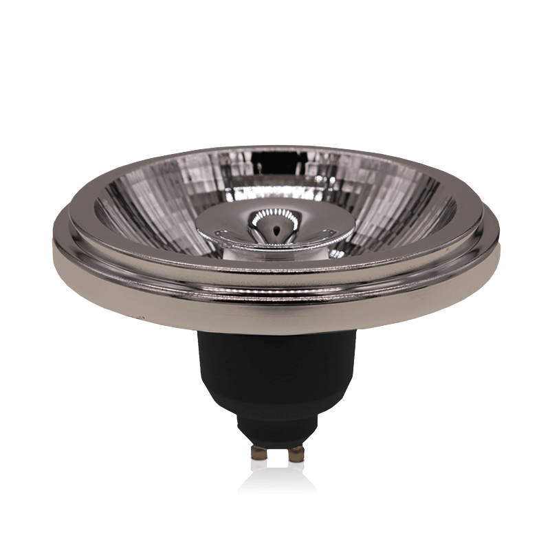 LED AR111 | GU10 | SPOT | 24° | 12W | ZWART - 4000K