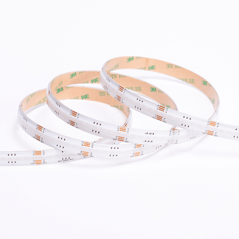 COB ledstrip 24V IP65 5m 16w/m RGBCCT