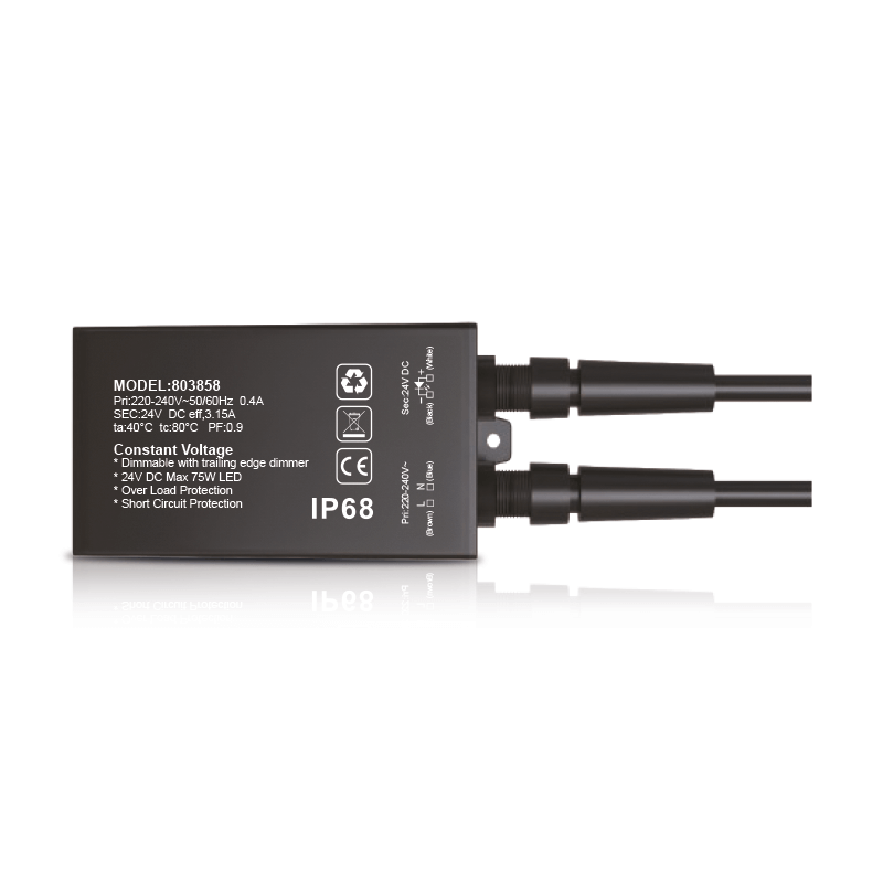 75W 24V IP68 LED DRIVER