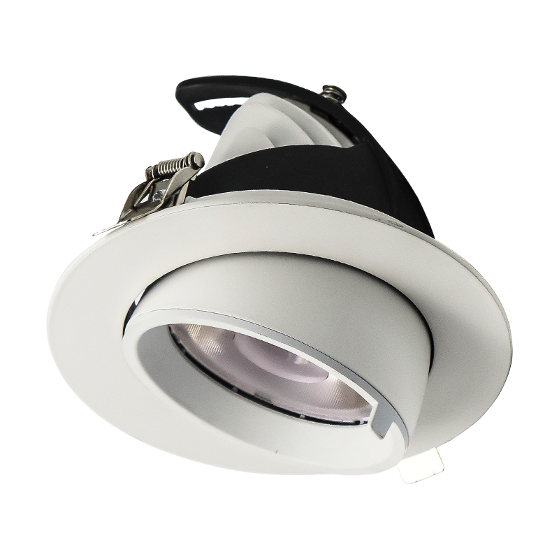 kantelbare downlight Ø180 40W wit CCT switch
