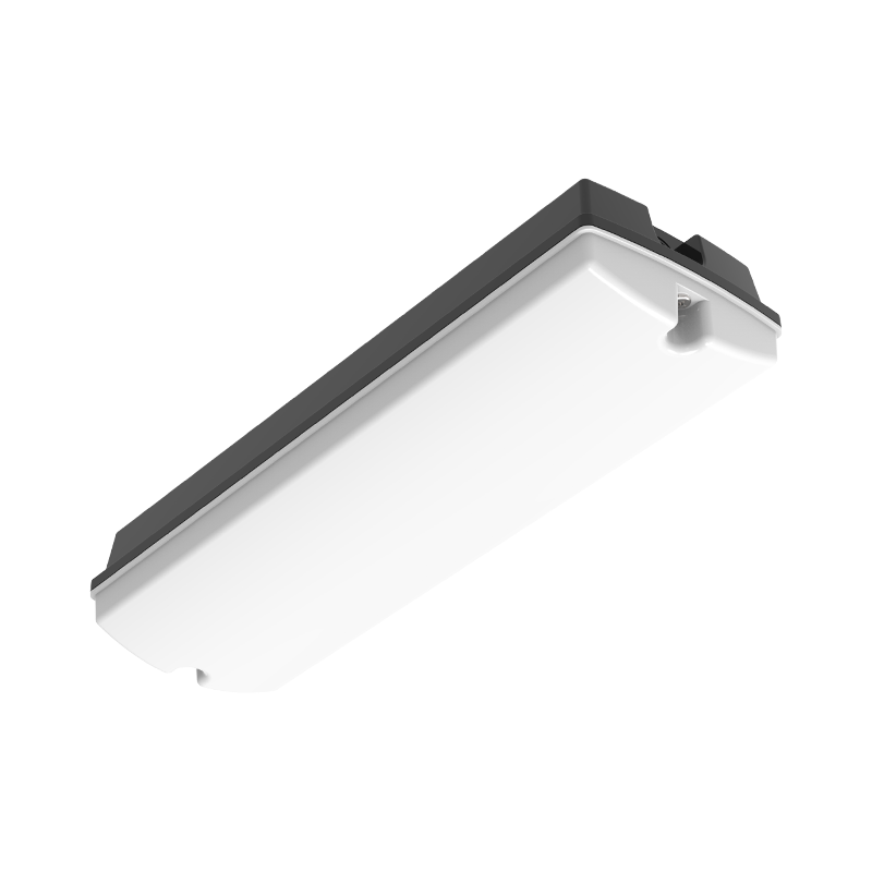 noodverlichting PAN 3W zwart milky cover