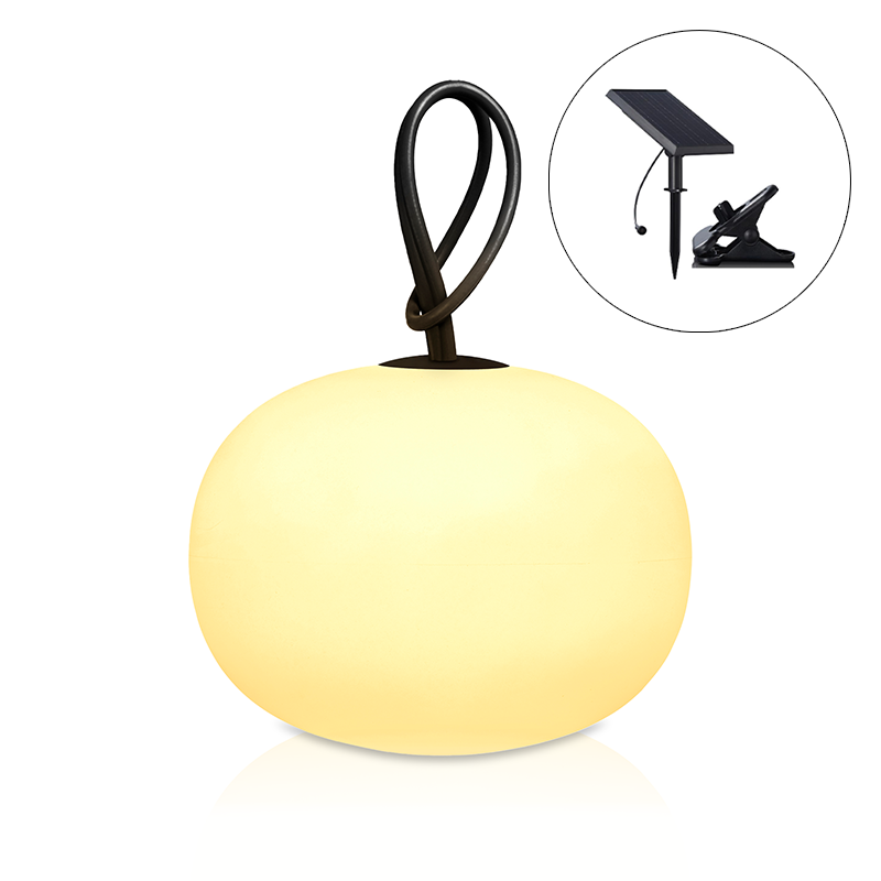 hanglamp bol met zonnepaneel