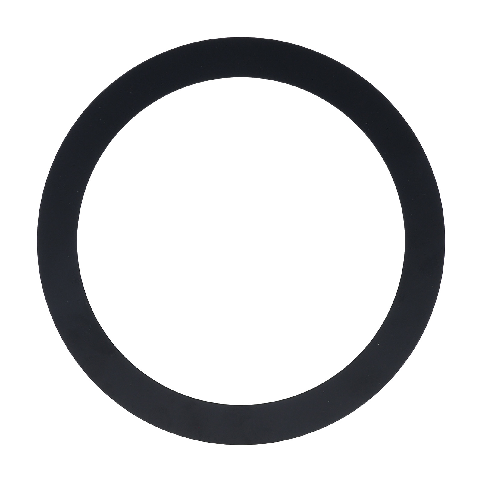 VERLOOPRING METAAL | ZWART | Ø180-224mm