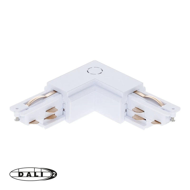 DALI 3-FASE RAIL | L-VORM CONNECTOR | INSIDE | WIT