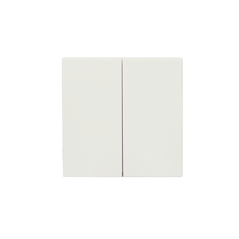 ION Industries | Tastdimmer Knop Duo V1/J1 Mat Alpin Wit