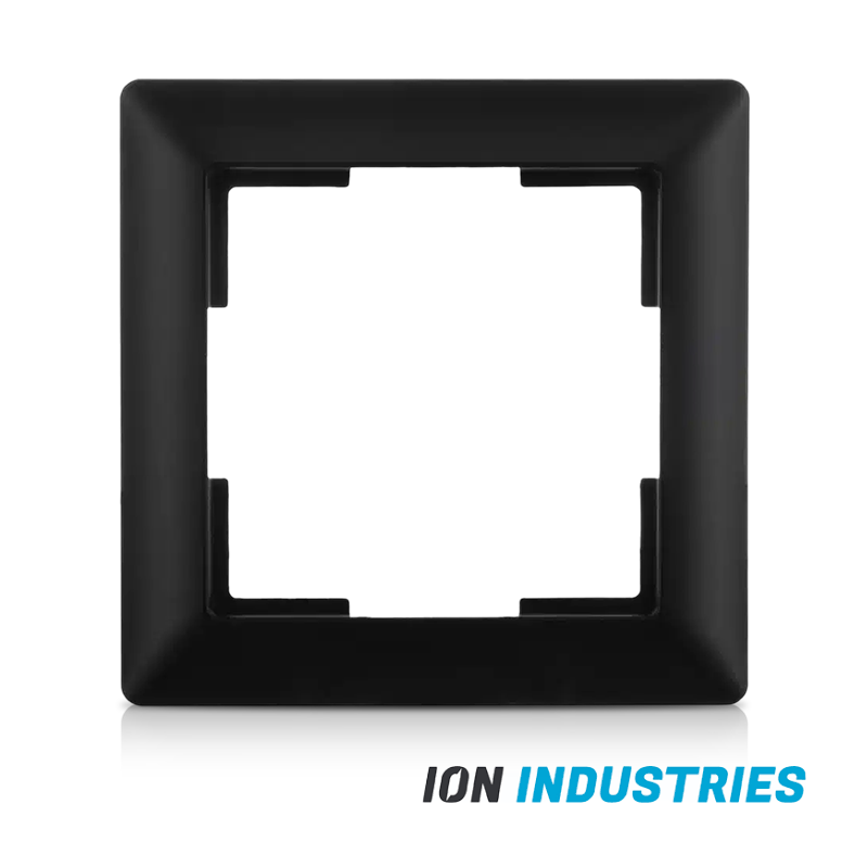 ION INDUSTRIES | Afdekraam 1-voudig J1 Mat Zwart