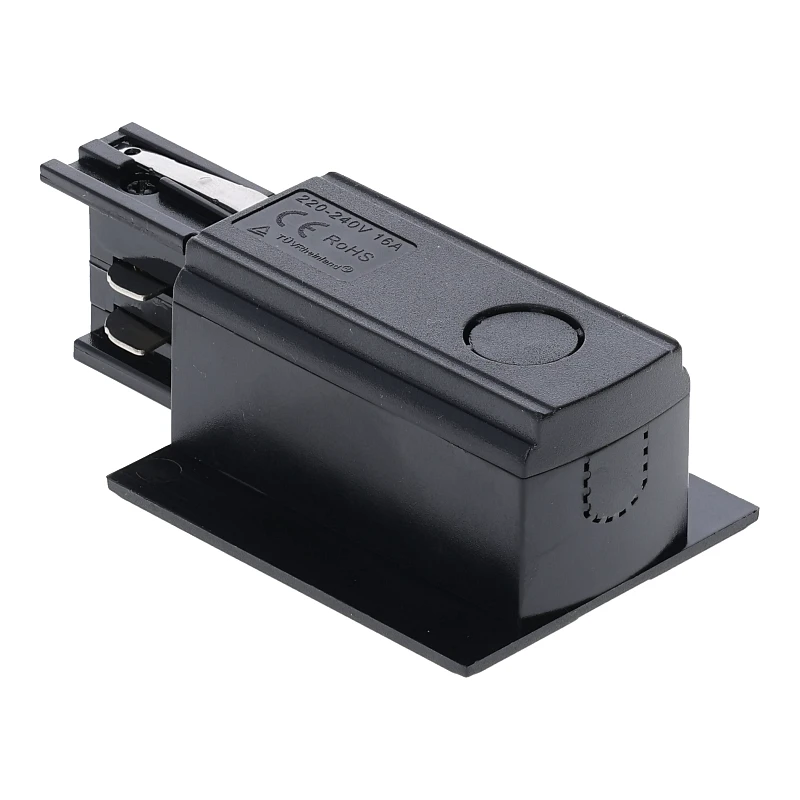 INBOUW 3-FASE | POWER CONNECTOR | LEFT | ZWART