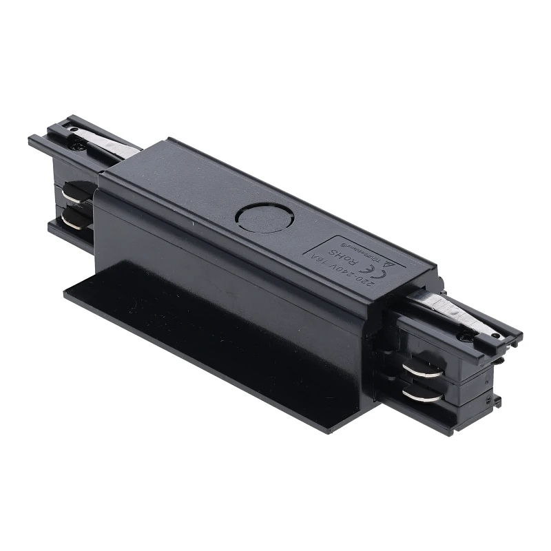 INBOUW 3-FASE | I-VORM CONNECTOR | ZWART