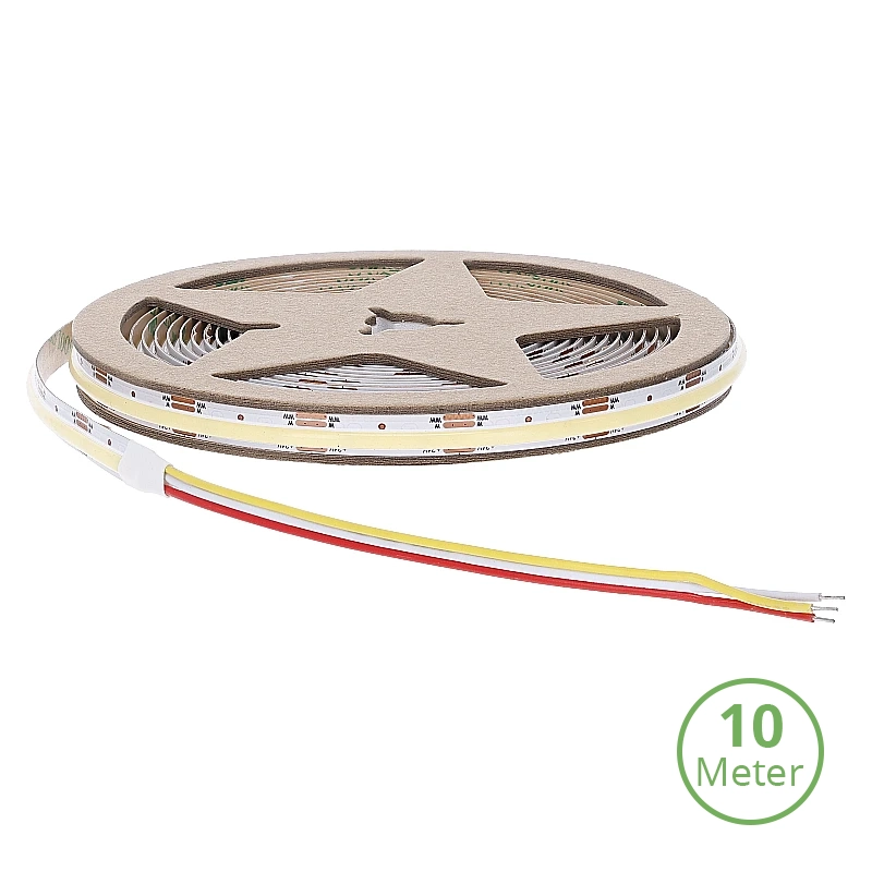 COB LEDSTRIP | 24V | IP20 | 10M | 5-25W/M | CCT