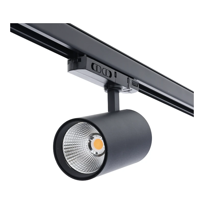 3-FASE RAILSPOT | ROSALIN - FOOD | 10W-20W-30W | ZWART | DIMBAAR | CCT-SWITCH