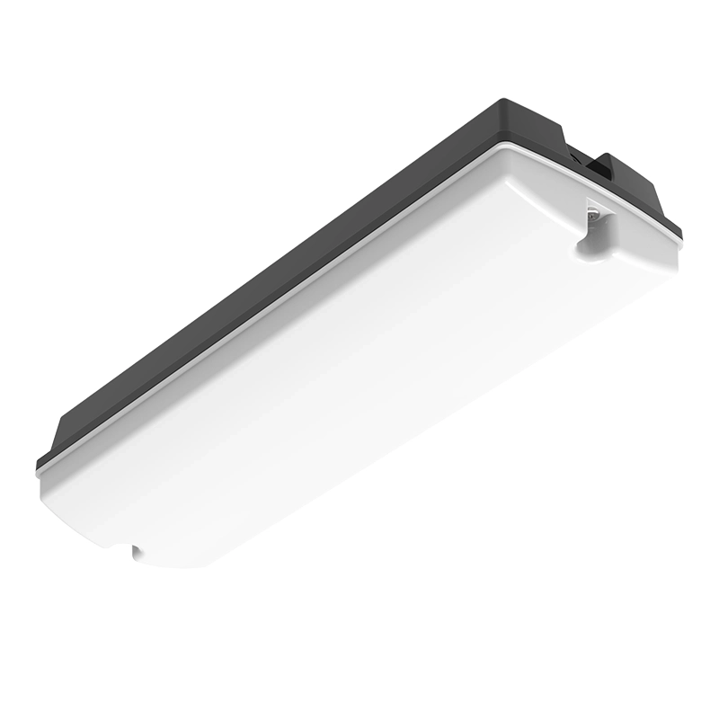 BULKHEAD | PAN | 3W | ZWART | MILKY COVER | CCT-SWITCH