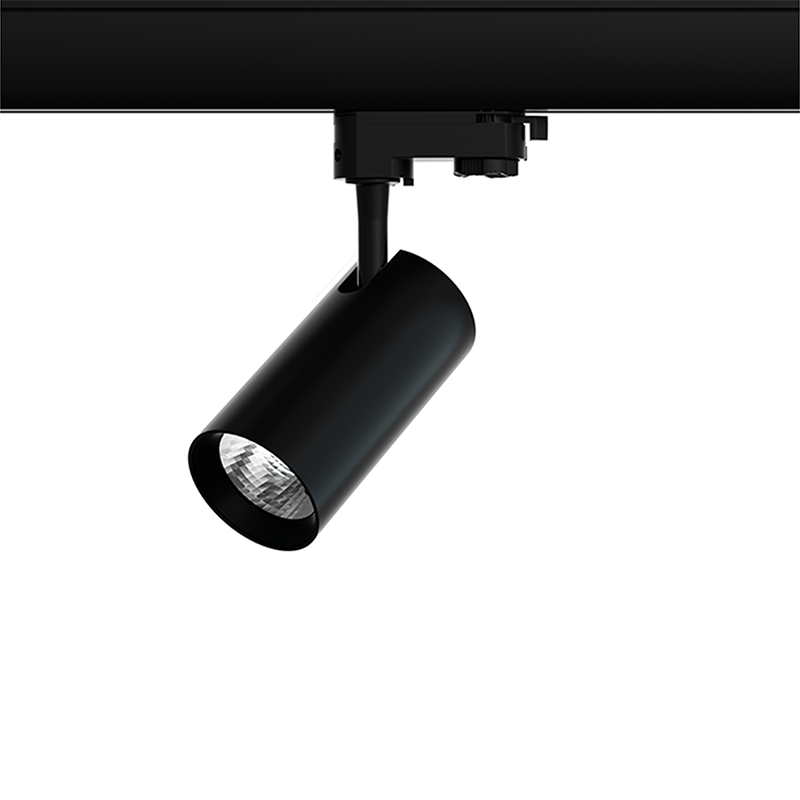 3-FASE RAILSPOT ELARA 20W ZWART - 3000K