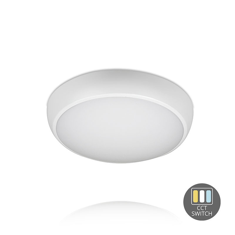PLAFONDLAMP NESO MET SENSOR CCT IP54 12W