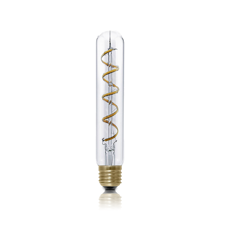 LED FILAMENT E27 TUBULAR DIMBAAR CLEAR 4W - 2200K