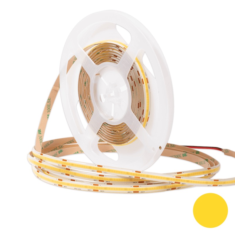 COB LEDSTRIP | 24V | IP65 | 5M | 10W/M | 3000K