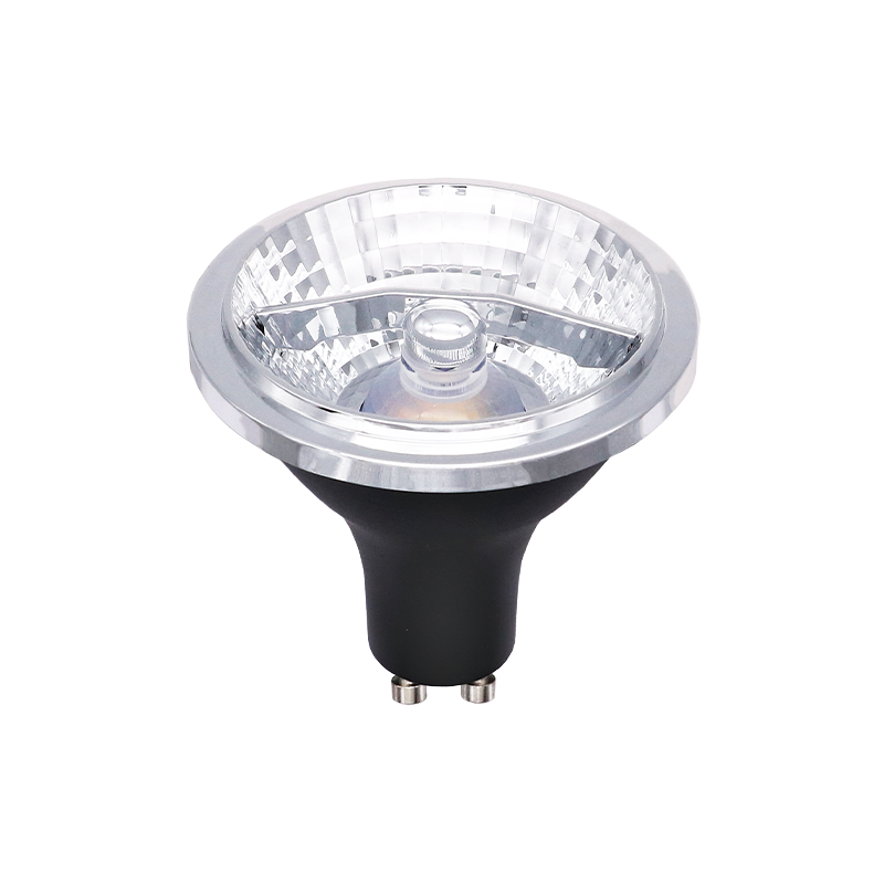 LED AR70 | GU10 | SPOT | 45° | 6W | ZWART | D2W