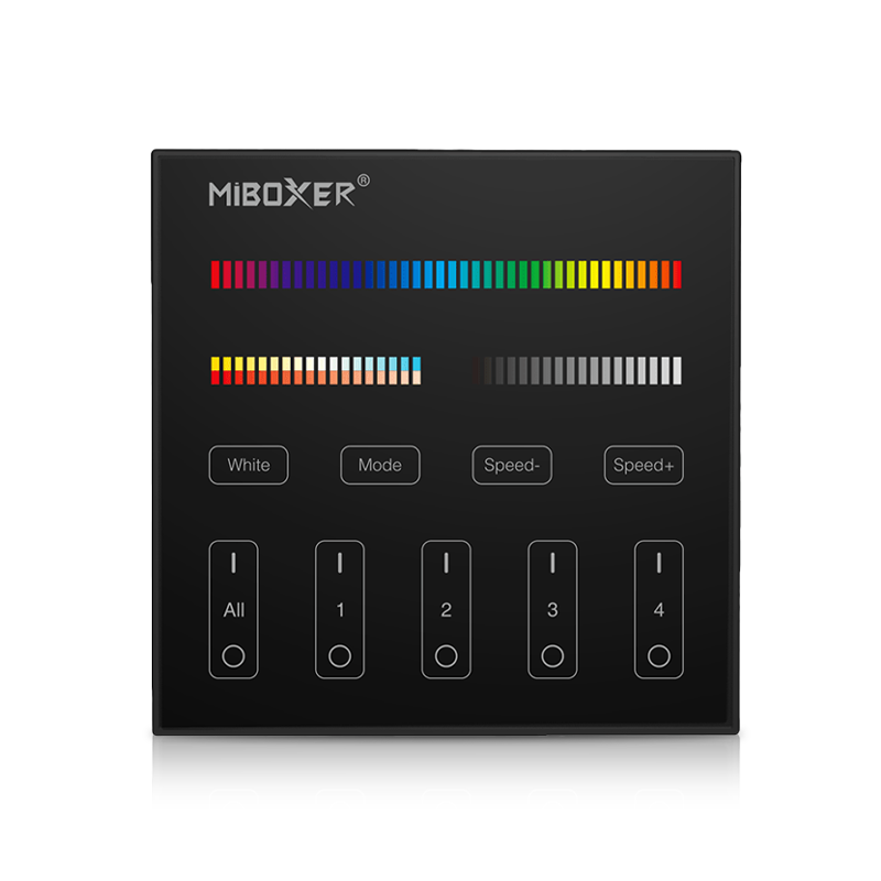 MI-LIGHT AFSTANDSBEDIENING 4 GROEPEN RGB+CCT