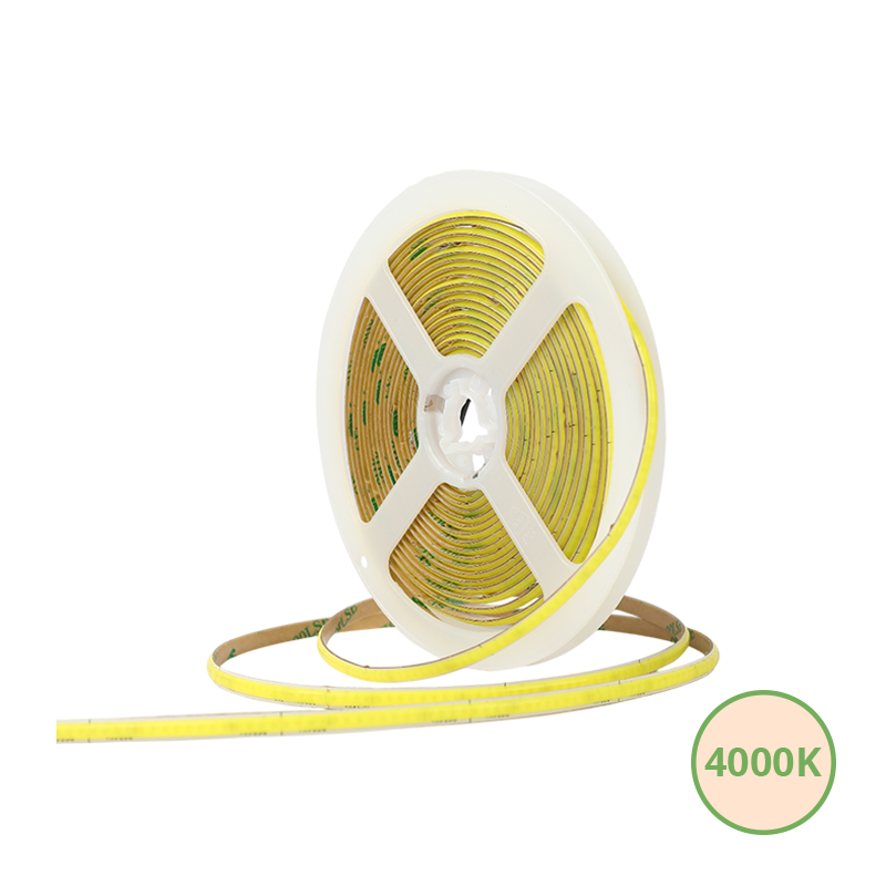 COB LEDSTRIP | 3MM | 24V | IP20 | 5M | 8W/M | 4000K