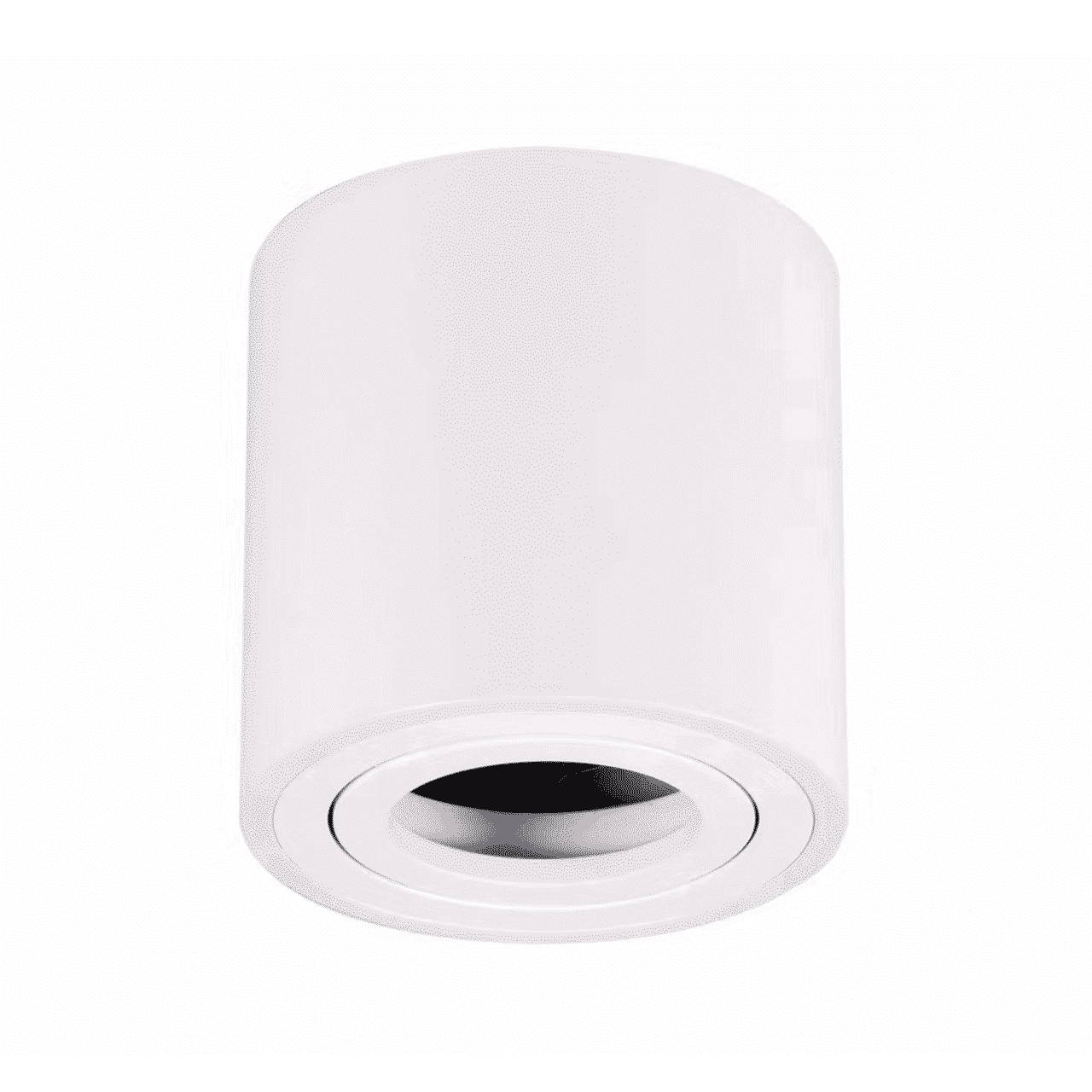 OPBOUWSPOT WIT ROND MET GU10 FITTING