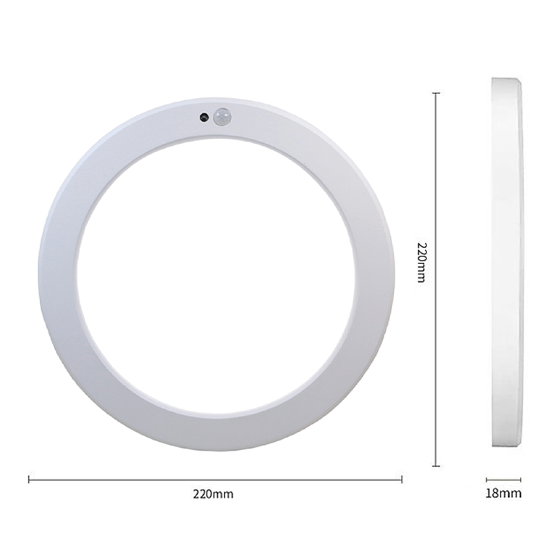 LED IN- EN OPBOUW DOWNLIGHT MET SENSOR+WATTAGE INSTELBAAR - 3000K | Warm white