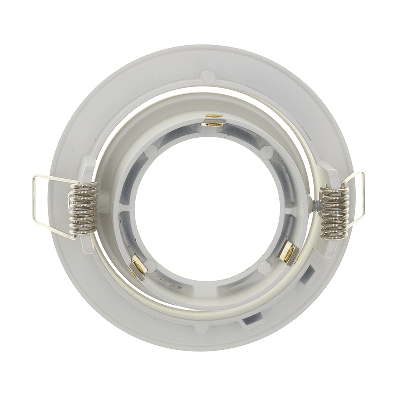 MR16 ARMATUUR ROND KANTELBAAR WIT L