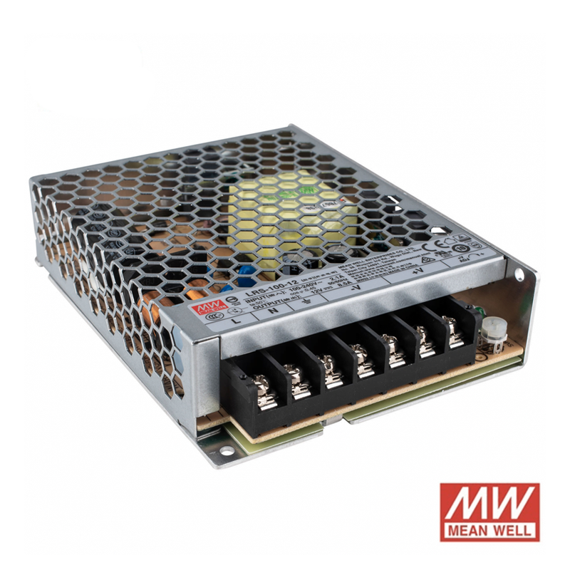 12V MEANWELL DRIVER IP22 100W