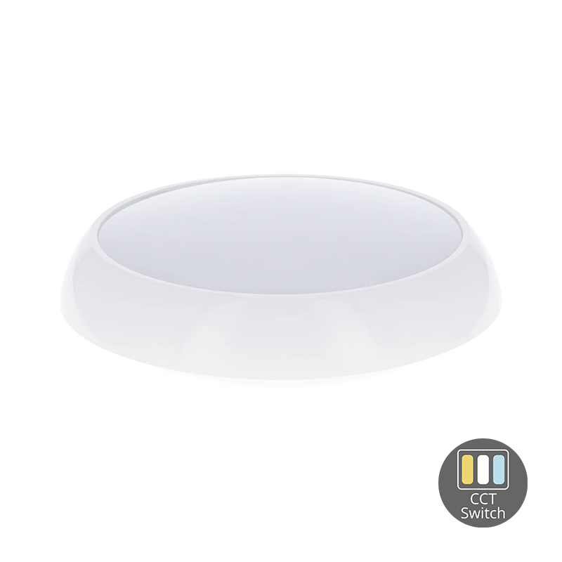 LED PLAFONNIERE | NESO | IP65 | 16W-12W-8W | CCT SWITCH | MET SENSOR