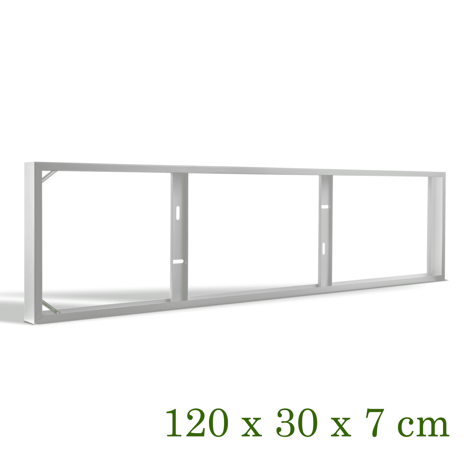 OPBOUWFRAME VOOR BACKLIGHT PANEEL 120X30CM