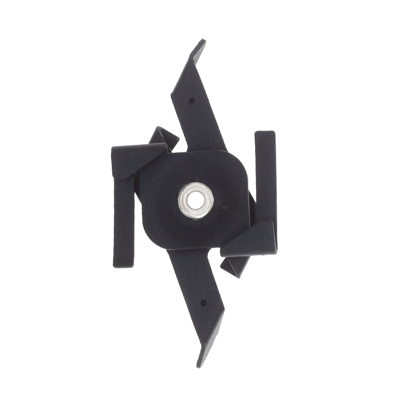 PENDELCLIP 3-FASE RAIL ZWART