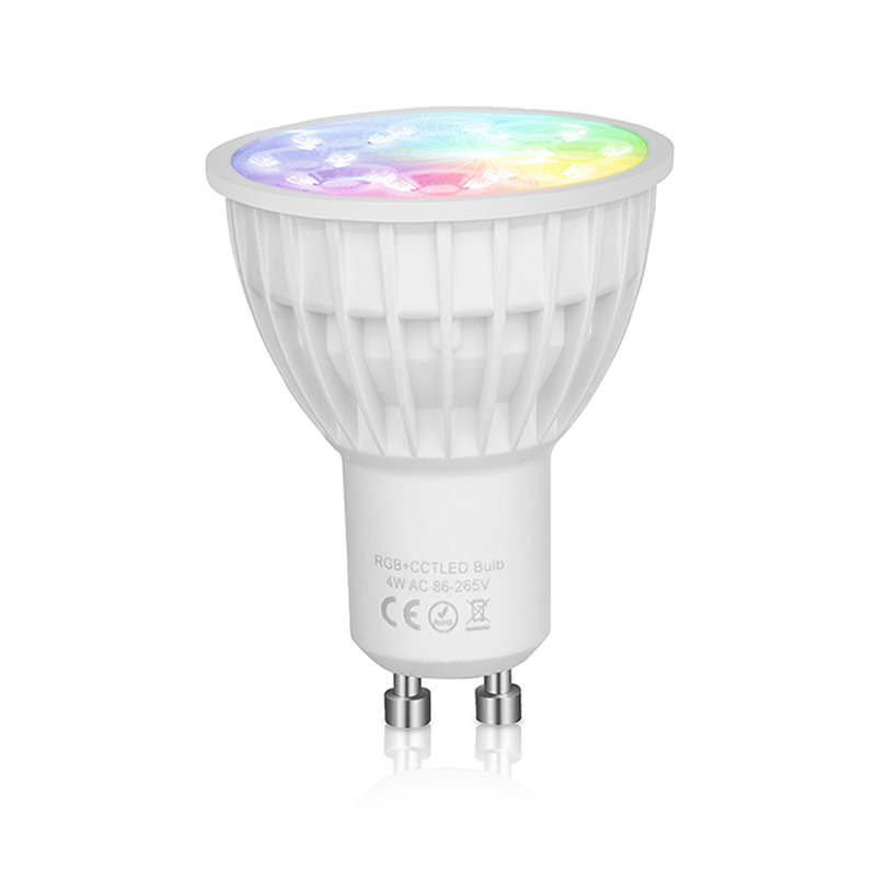 GU10 MR16 LED SPOT RGB+CCT 4W