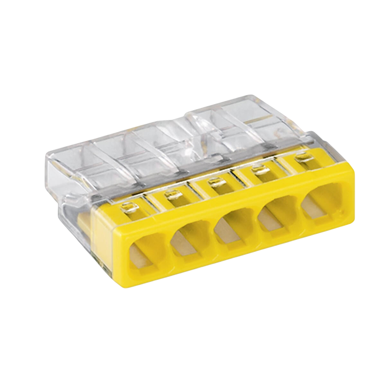WAGO LASKLEM | 5 DRADEN | 0.2-2.5MM² | PER 100 STUKS